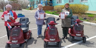 «Соревнования на электро - скутерах в селе Хороль»