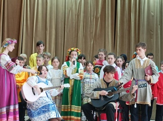 Концерт учащихся Православной гимназии к празднику Светлой Пасхи.   