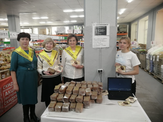 Проведение Всероссийской акции «Блокадный хлеб» в Спасском филиале КГАУСО «ПЦСОН».