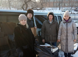 Акция «Добрый башмачок» для нуждающихся граждан г. Владивостока.