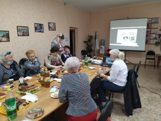 Встреча клуба «Золотой возраст», посвященная Дню пожилого человека.