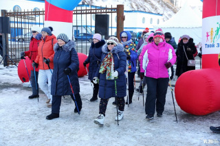 Клуб «Долгожитель» принял участие в празднике зимних видов спорта.