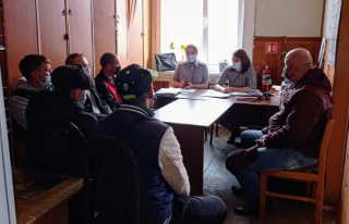 Встреча с условно-осужденными гражданами в Партизанском филиале.  