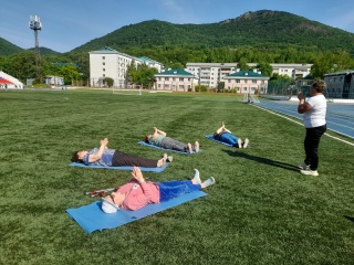 «Международный день йоги в Дальнегорском филиале»