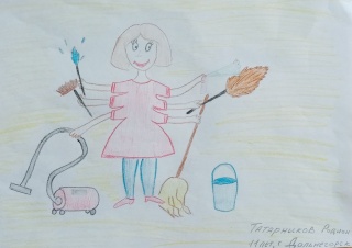 Участие в краевом конкурсе рисунка «Социальный работник глазами детей».